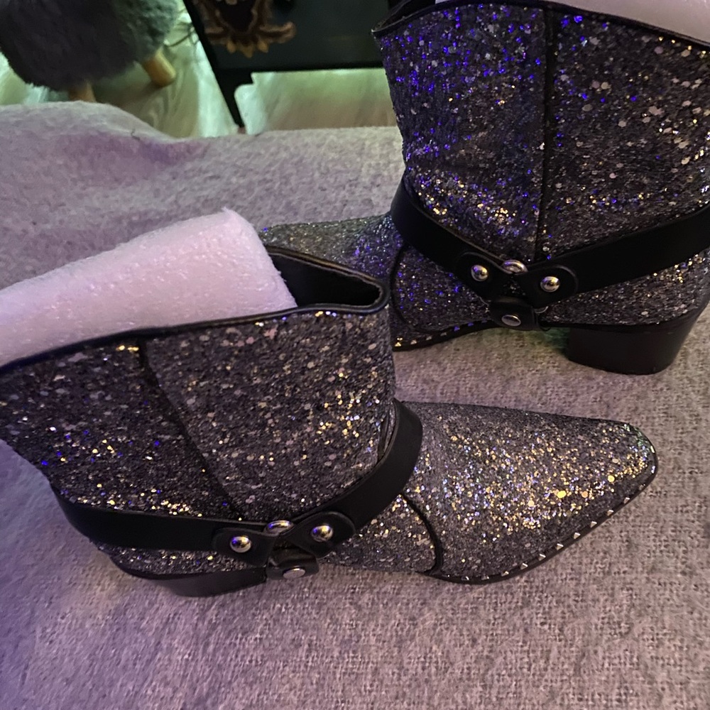 Cape Robbin Glitter Cowboy Boots - Picture 2 of 7